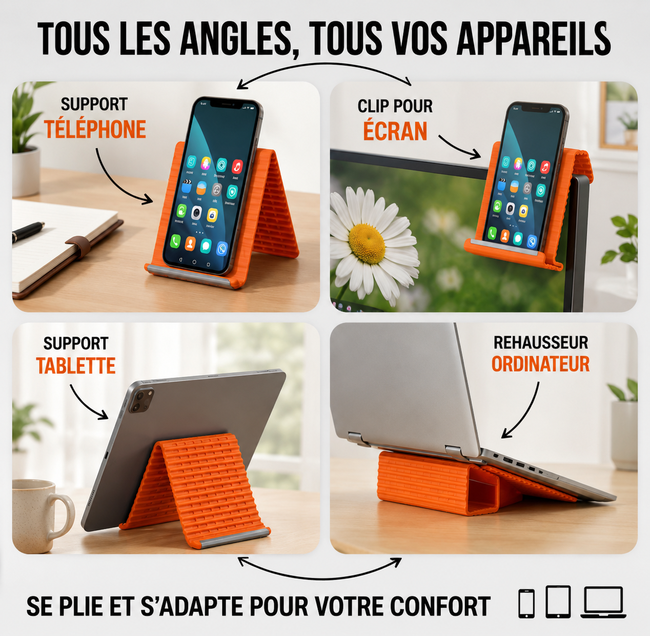 Support NomadFlex™ 4-en-1 Pliable
