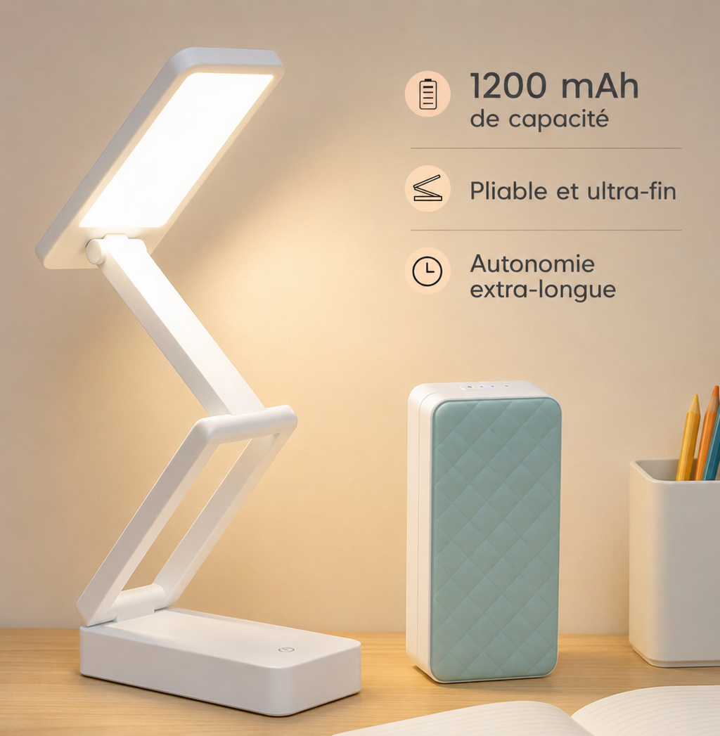 Lampe NomadLight™ LED Pliable Rechargeable