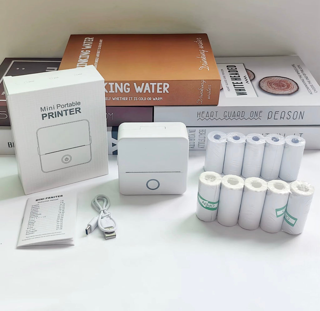 NomadPrint™ – Mini Imprimante Thermique Portable