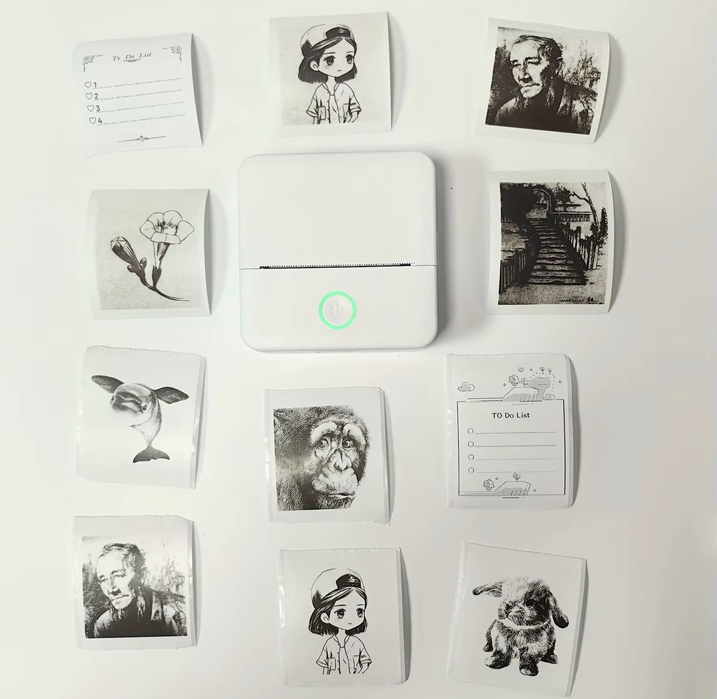 NomadPrint™ – Mini Imprimante Thermique Portable