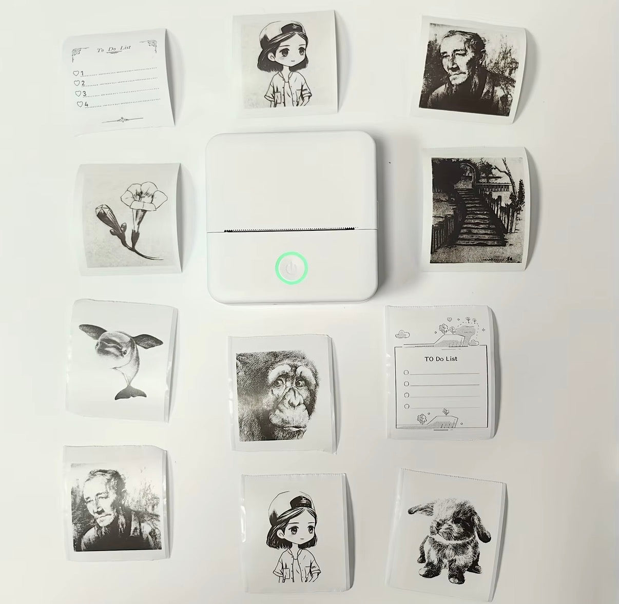 NomadPrint™ – Mini Imprimante Thermique Portable