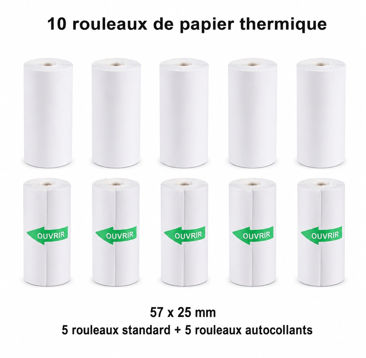 NomadPrint™ – Mini Imprimante Thermique Portable