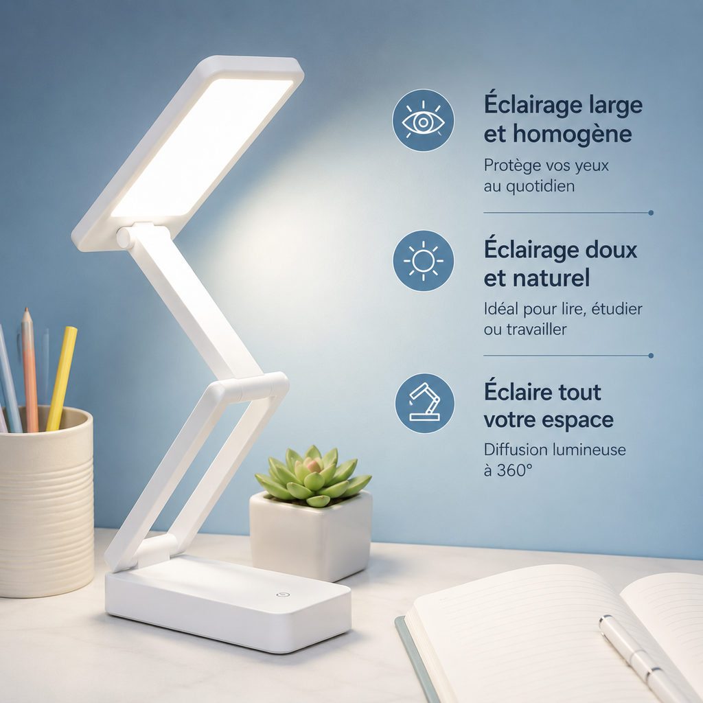 Lampe NomadLight™ LED Pliable Rechargeable