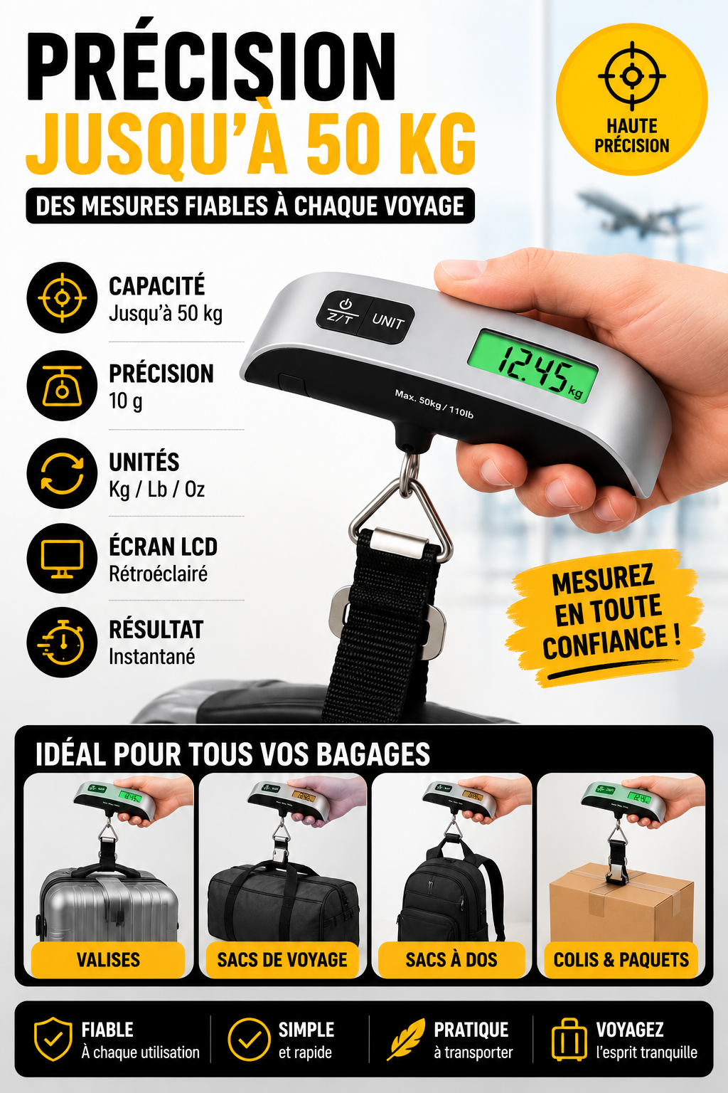 NomadScale™ – Balance de Voyage Digitale Ultra Compacte