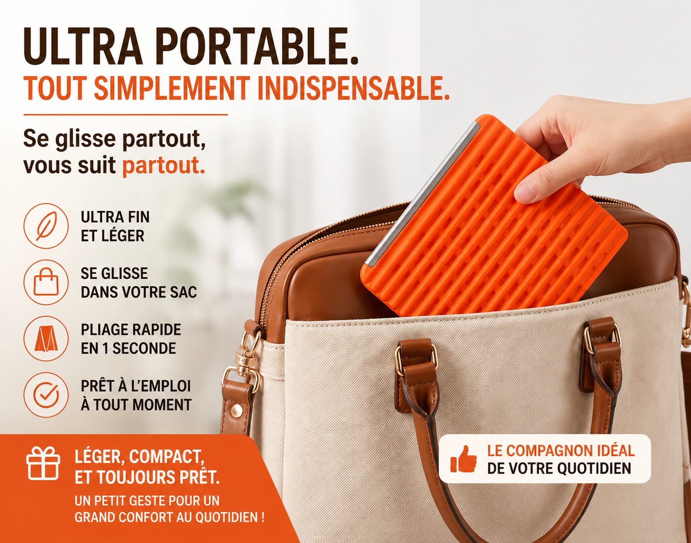 Support NomadFlex™ 4-en-1 Pliable