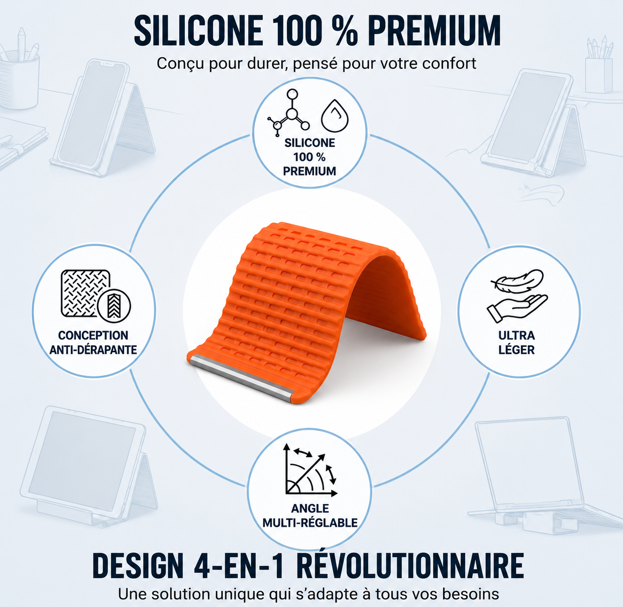 Support NomadFlex™ 4-en-1 Pliable