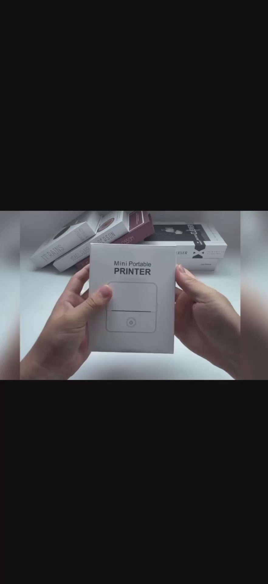 NomadPrint™ – Mini Imprimante Thermique Portable